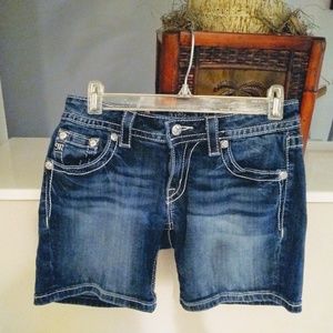 Miss Me Signature Mid-Shorts